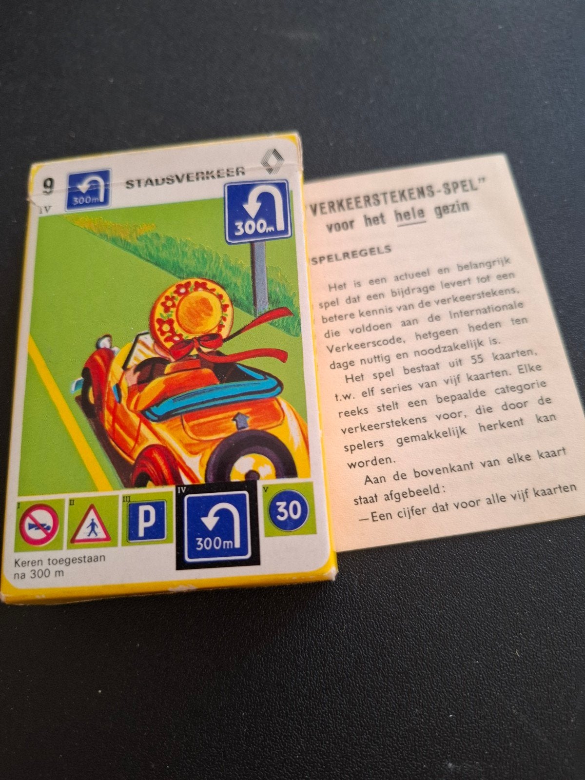 Verkeerskwartet Stadsverkeer.Renault boutique., Ophalen of Verzenden, Nieuw, Speelkaart(en)