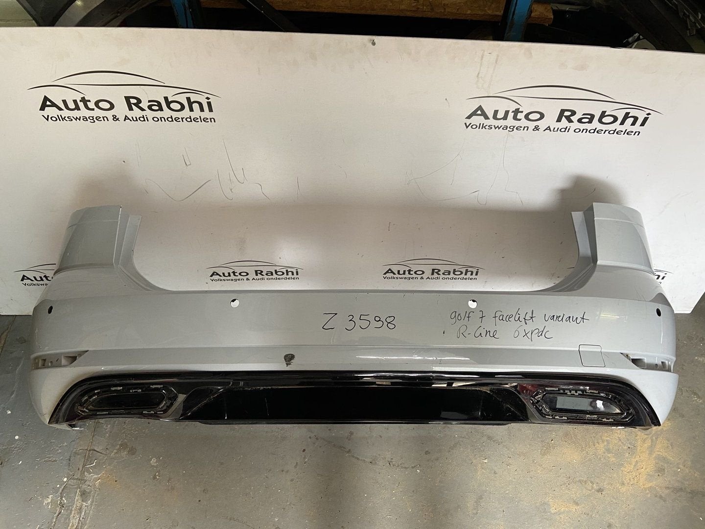 VW Golf 7 Facelift station R-Line Achterbumper, Auto-onderdelen, Gebruikt, -, -, Ophalen of Verzenden
