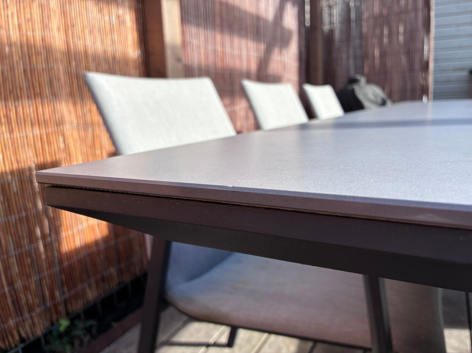 Exterioo Puglia keramische tuintafel, Ophalen, Zo goed als nieuw, Aluminium