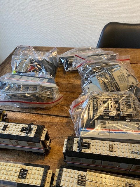 lego Systeem treinen 4547/4558/10002/ 7760, Kinderen en Baby's, Overige thema's, Lego, Ophalen of Verzenden, Zo goed als nieuw
