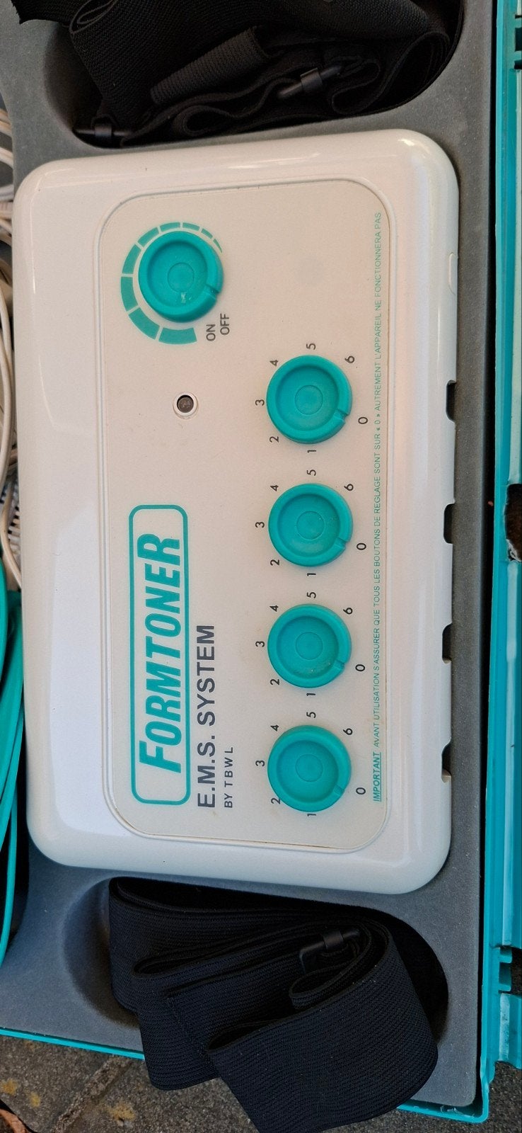 Formtoner E.M.S. Systeem - Spierstimulator, Ophalen of Verzenden, Gebruikt, Buik, Overige typen