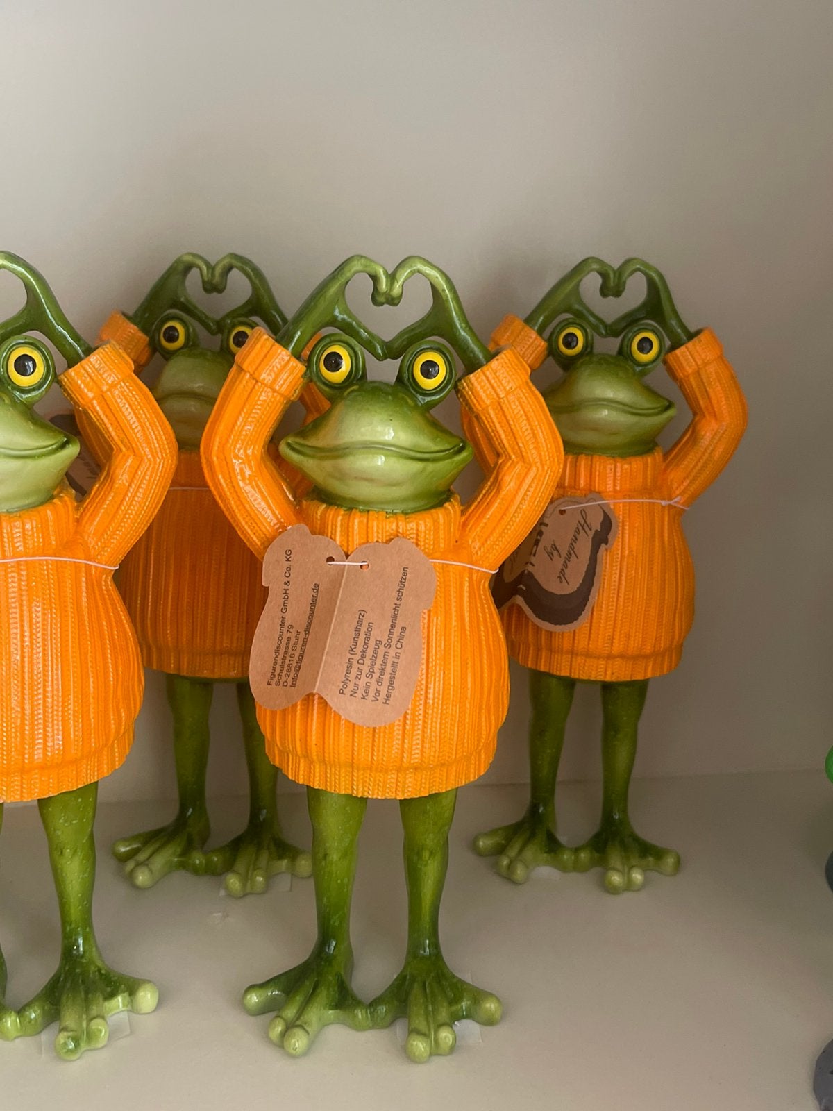 Kikker beelden, Verzamelen, Beelden en Beeldjes, Zo goed als nieuw, Dier, Ophalen of Verzenden