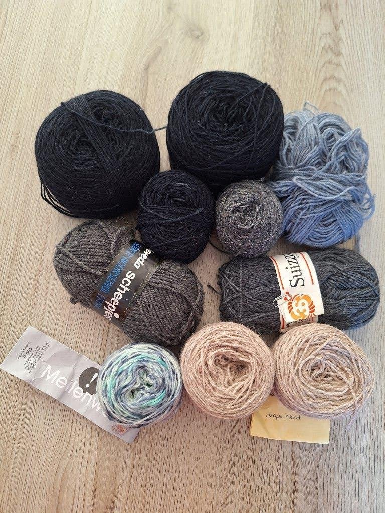 460g sokkenwol, Hobby en Vrije tijd, Ophalen of Verzenden, Zo goed als nieuw, Breien of Haken, Wol of Garen