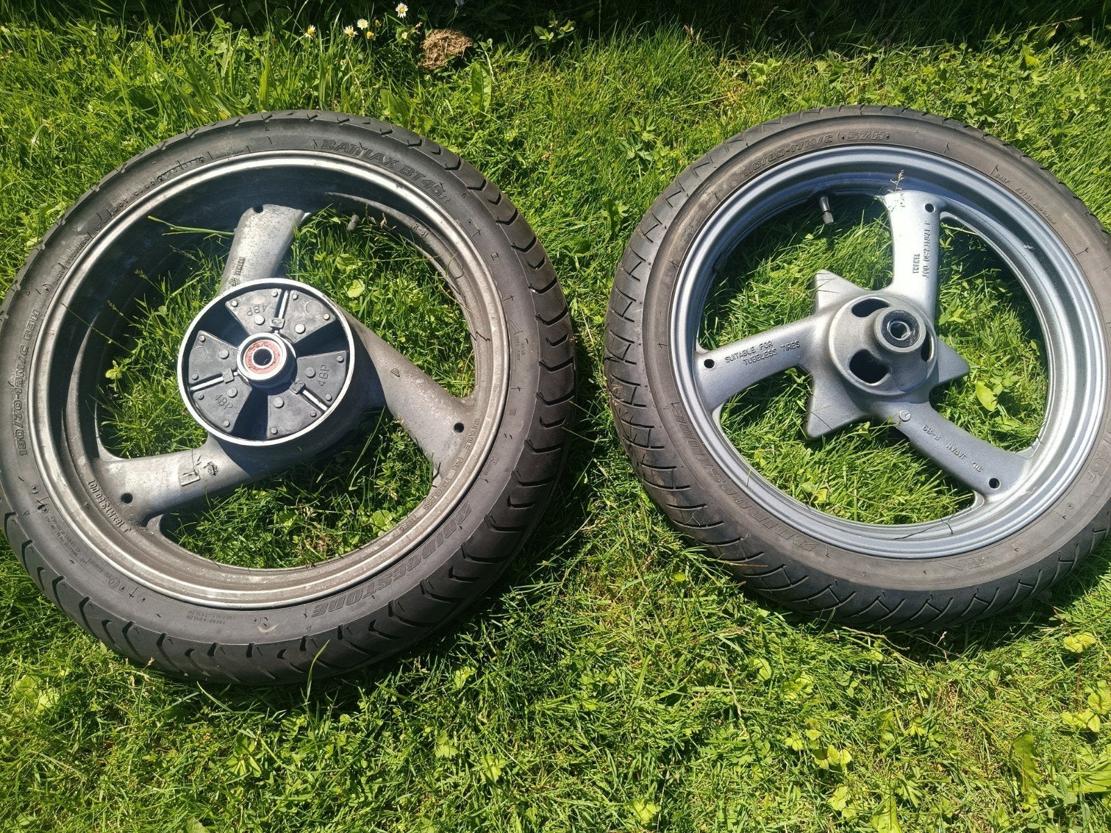 Yamaha XJ600 Diversion velgen met banden, Motoren, Ophalen of Verzenden, Gebruikt