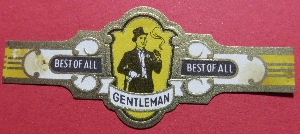 Gentleman Best Of All sigarenbandje, Verzenden, Gebruikt, Sigarenbandjes