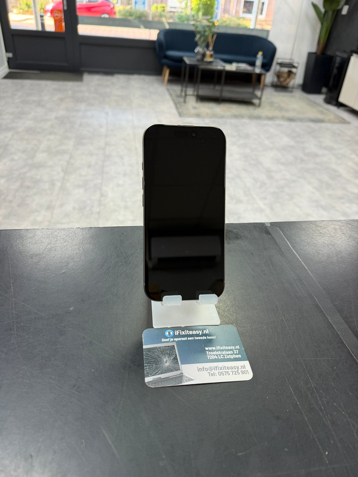 iPhone 16 Pro 128GB Titanium  Nieuwstaat 90% Accu Garantie, Ifi, Ifi, Ophalen of Verzenden, Zo goed als nieuw