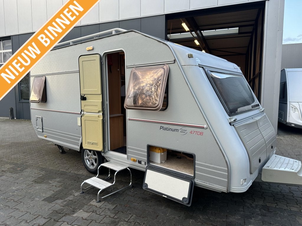 Kip Caravan Platinum 47 TDB MOVER - VOORTENT - LUIFEL, Rondzit, Kip, Bedrijf, Overige typen