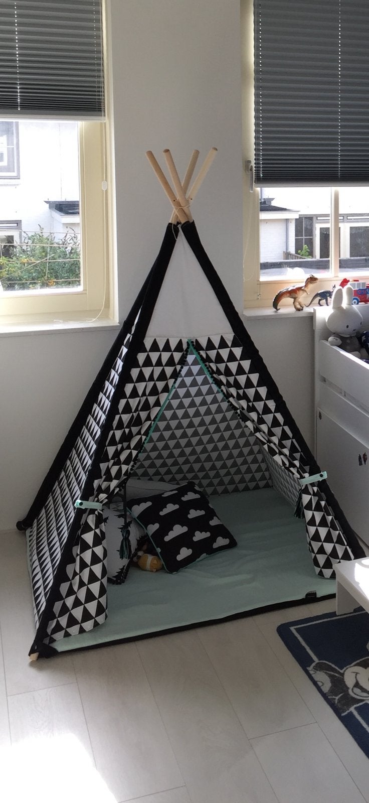 Tipi tent, Ophalen, Zo goed als nieuw