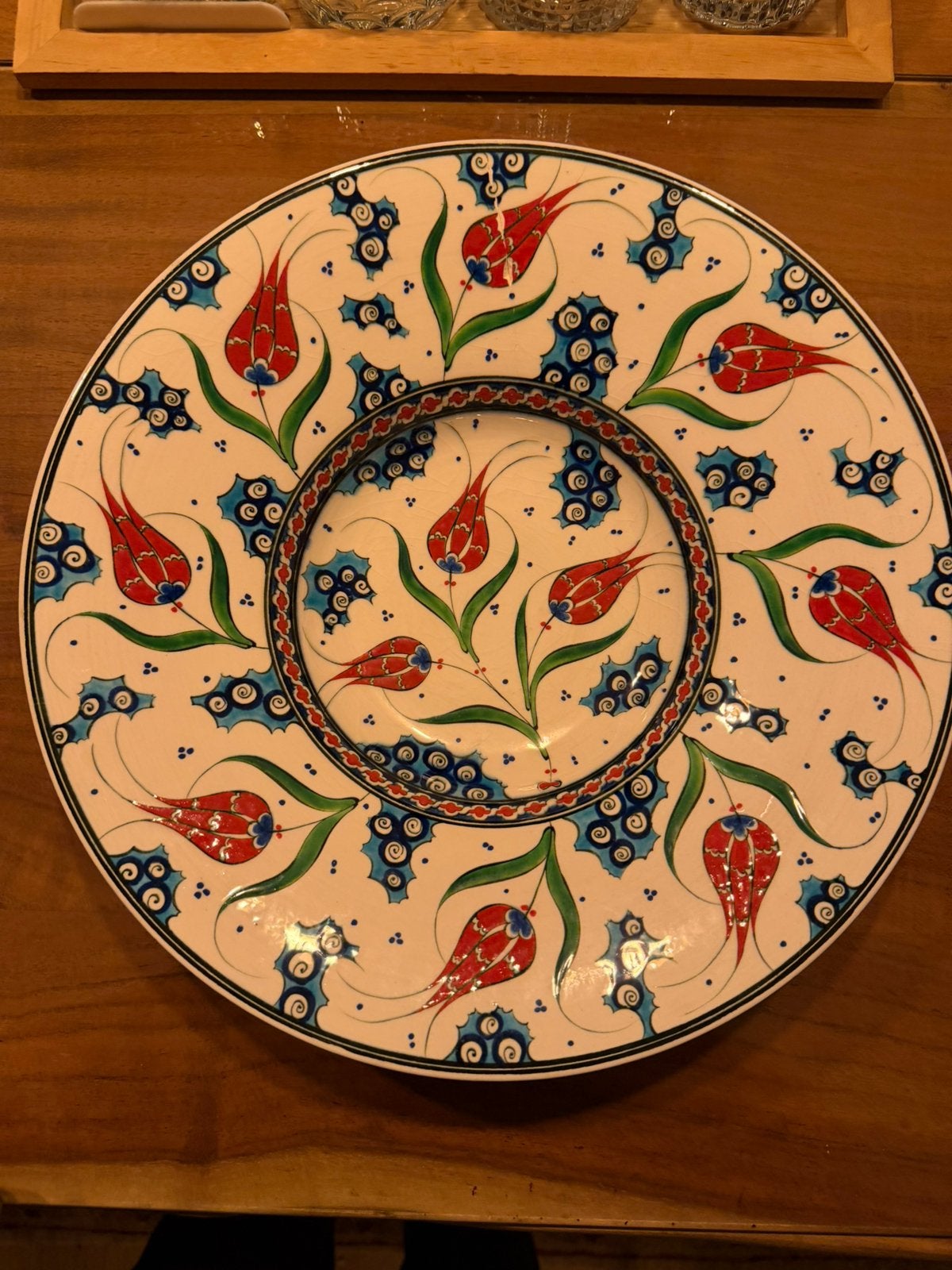 Mehmet Gursoy bod met signatuur 45 cm, Ophalen of Verzenden