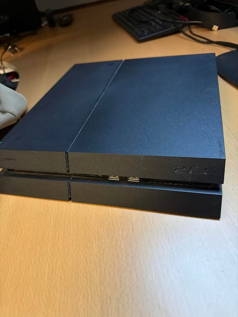 Playstation 4 met controller en monitor, Ophalen, Met 1 controller, Original, 500 GB