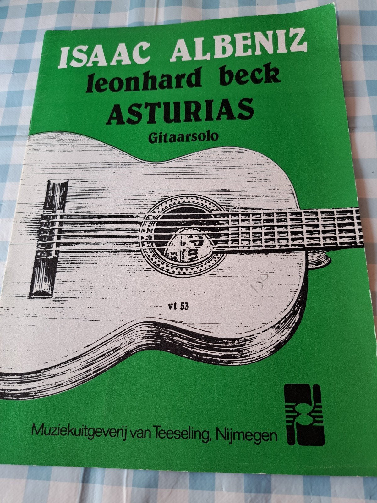 J: Isaac Albeniz Asturias Gitaarsolo bladmuziek, Ophalen of Verzenden