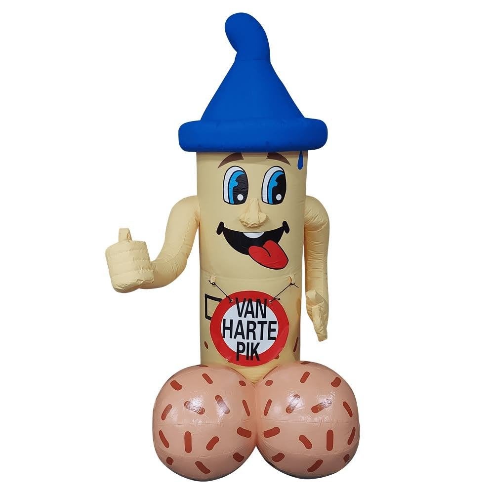 Opblaasfiguur Ouwe Lul Te Huur, Ophalen, Zo goed als nieuw, Overige