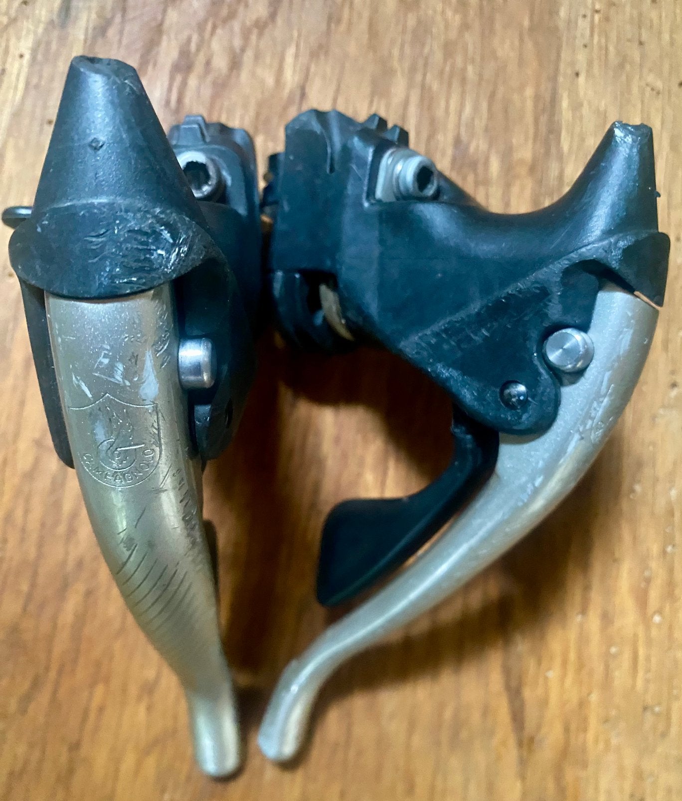 Campagnolo Record shifters, Fietsen en Brommers, Ophalen of Verzenden, Gebruikt