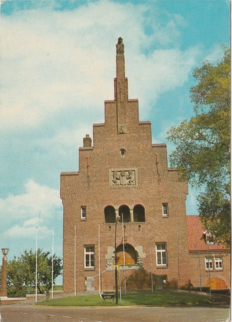 MEDEMBLIK Stadhuis, Verzenden, 1960 tot 1980, Gelopen, Noord-Holland