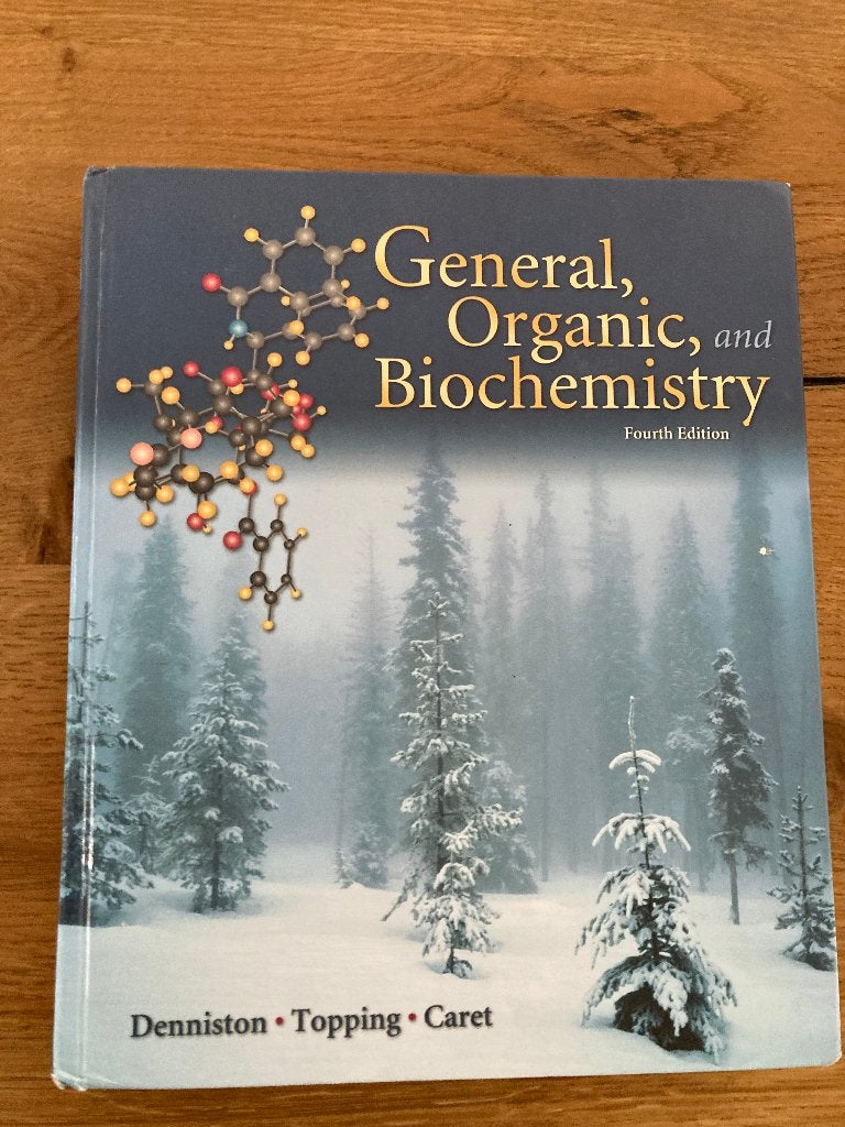 General, Organic, and Biochemistry (4th Ed) - 0072920033, Boeken, Ophalen of Verzenden, Zo goed als nieuw, Diverse auteurs, Natuurwetenschap