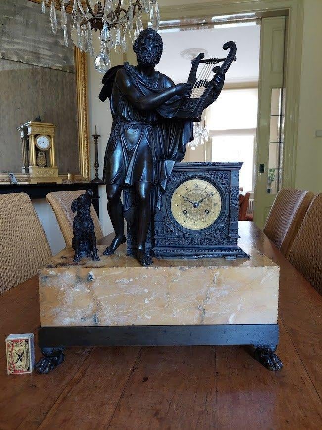 Franse pendule, Ledure et Hémon, circa 1820, Antiek en Kunst, Antiek | Klokken, Ophalen