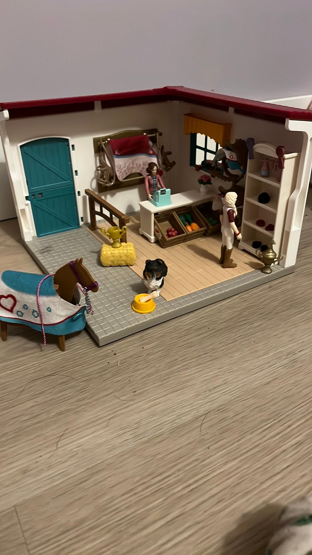 Schleich ruitershop, Verzenden, Gebruikt