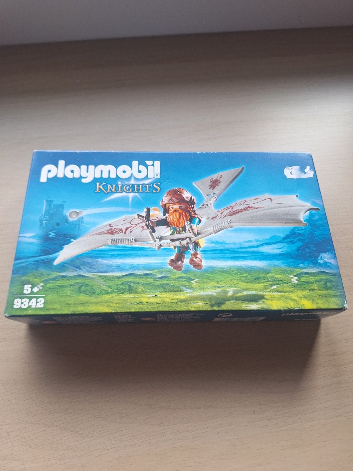 PLAYMOBIL Knights 9342 Dwergenstrijder met Vliegmachine, Ophalen of Verzenden, Nieuw