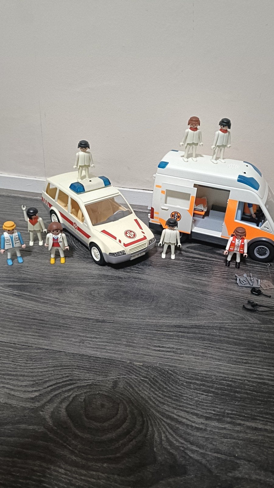 Ambulance set Playmobil, Ophalen of Verzenden, Gebruikt