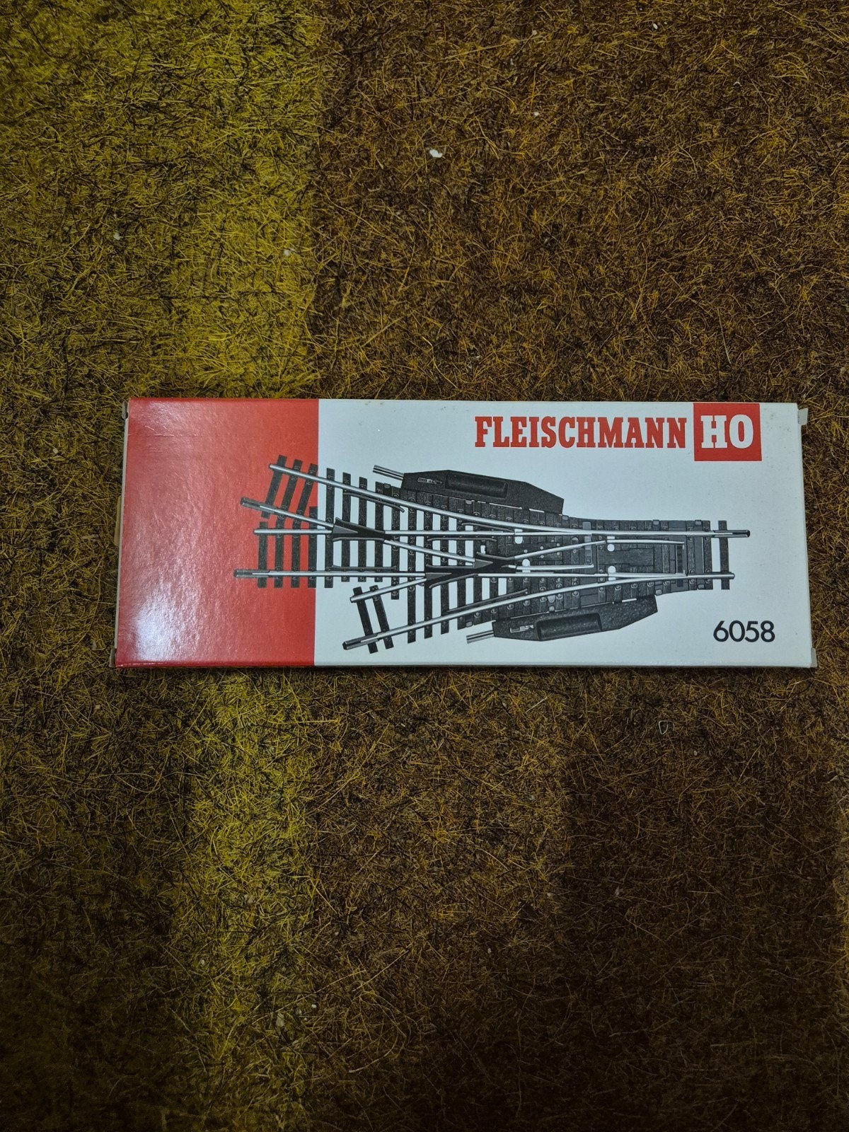 Fleischmann 6058 drieweg handwissel H0, Ophalen of Verzenden, Nieuw, Rails, Fleischmann