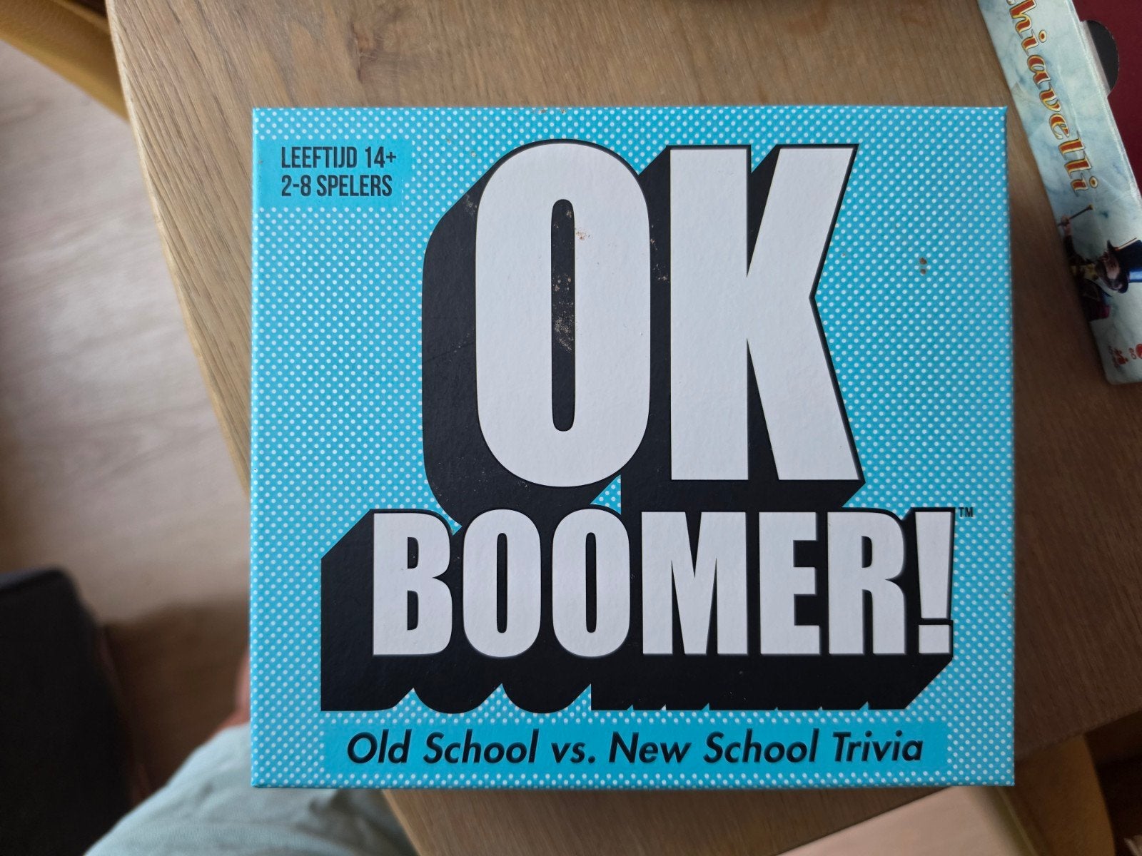 OK Boomer! Old School vs. New School Trivia spel, Drie of vier spelers, Ophalen of Verzenden, Gebruikt