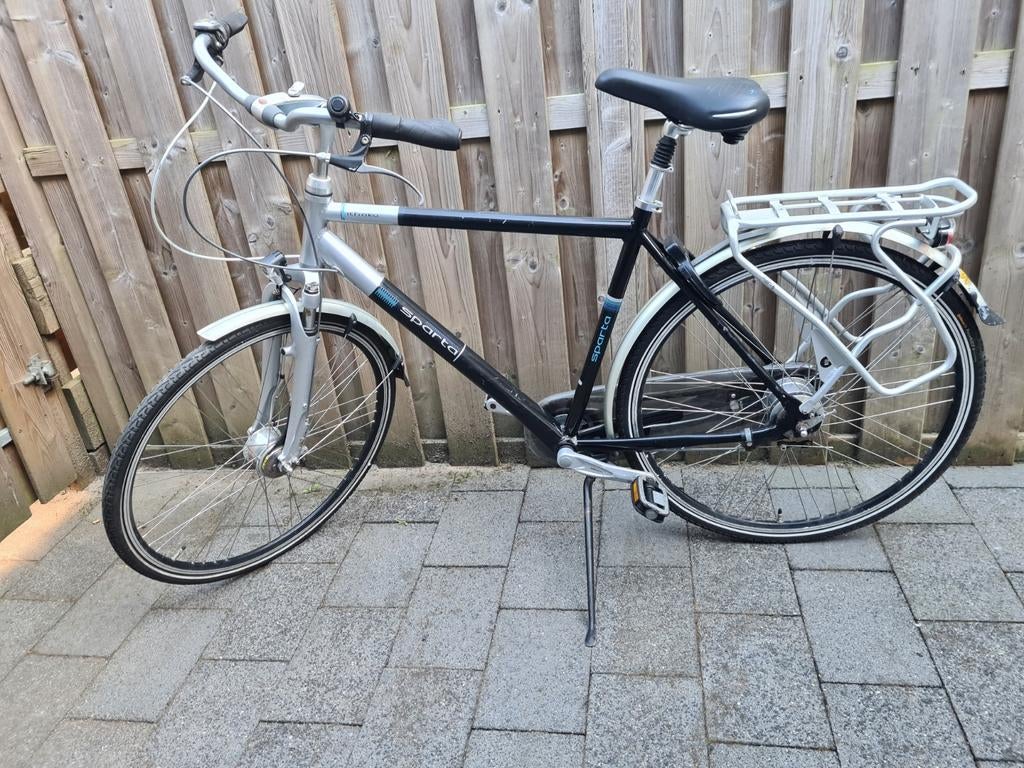 Sparta herenfiets met goedgekeurd slot, Ophalen, Gebruikt, Sparta, Versnellingen