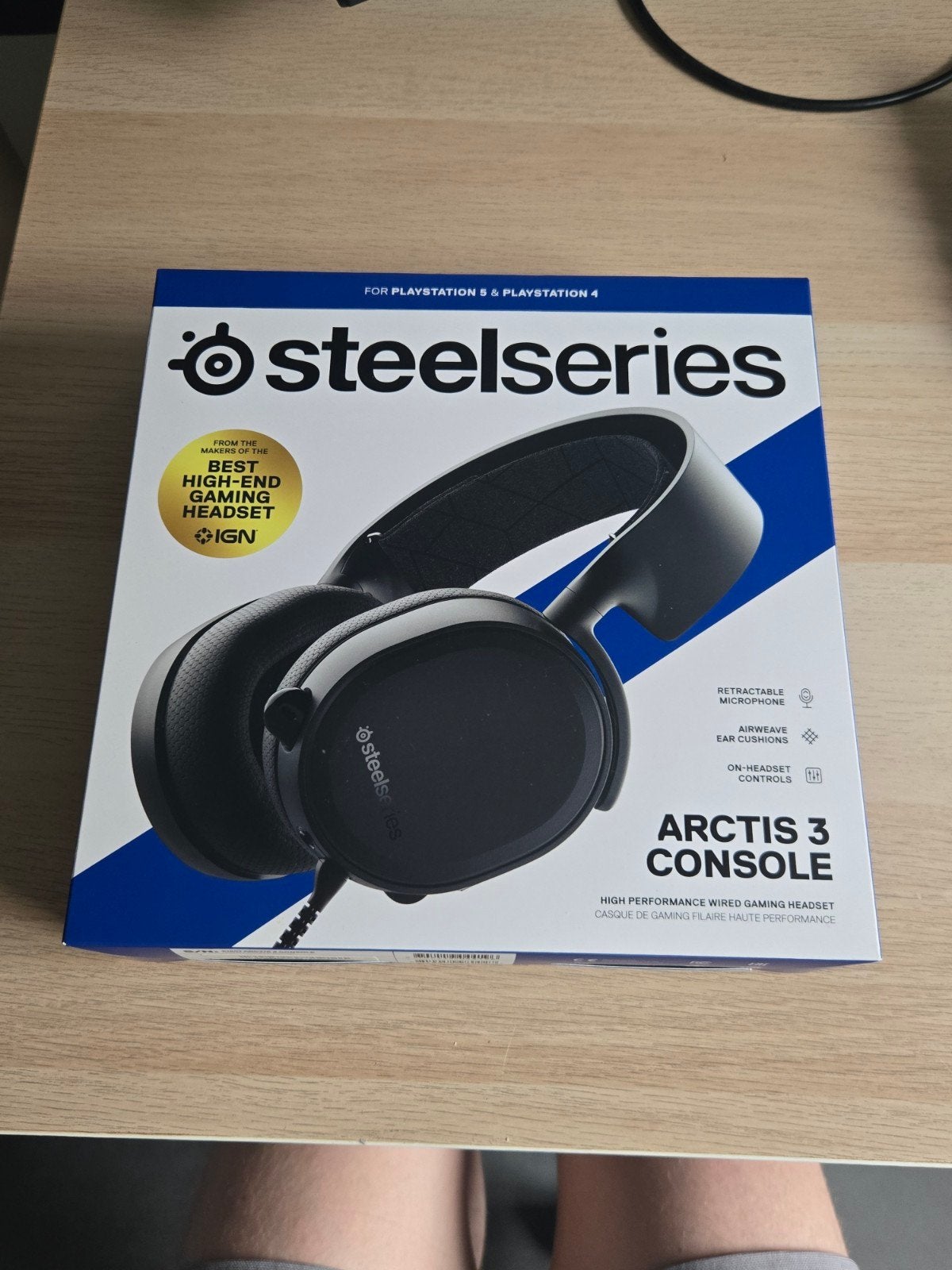 SteelSeries Arctis 3 Console Gaming Headset Zwart, Gaming, Nieuw, Ophalen of Verzenden, Steelseries
