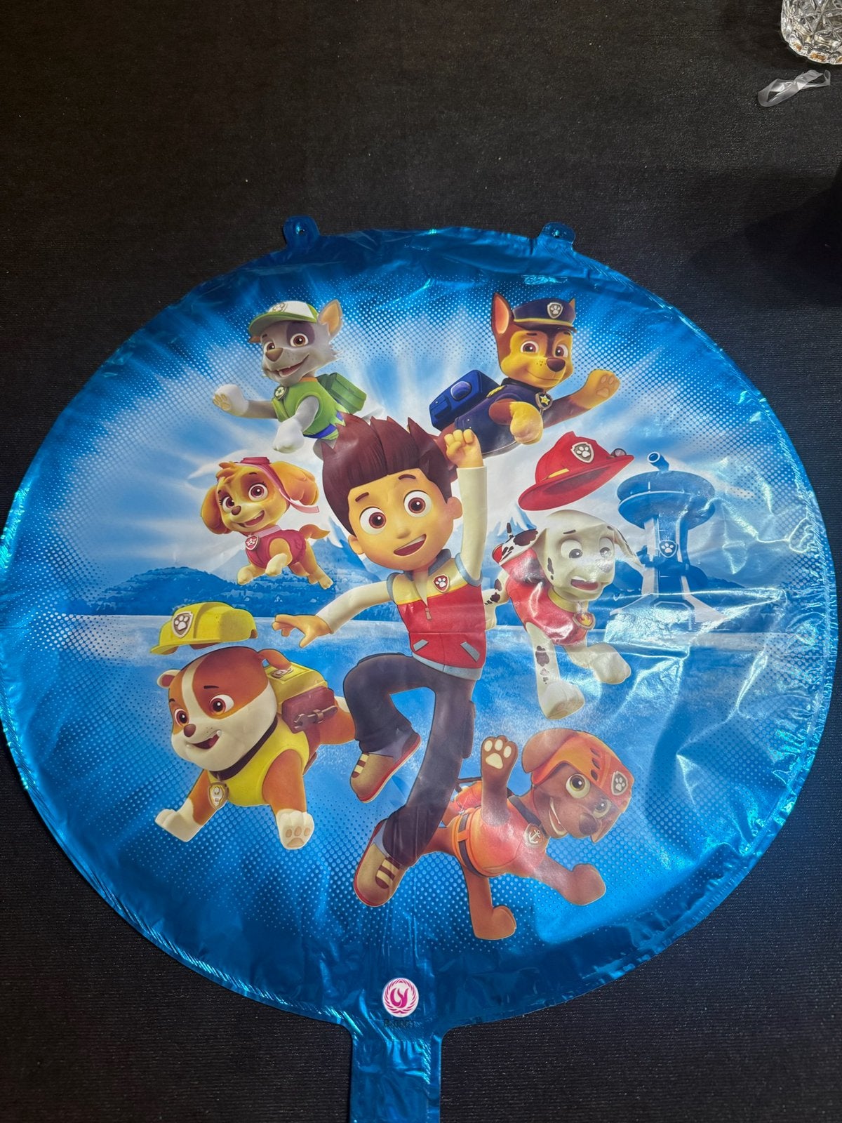 Paw Patrol folie ballon rond 45cm, Hobby en Vrije tijd, Ophalen of Verzenden, Nieuw, Versiering, Verjaardag