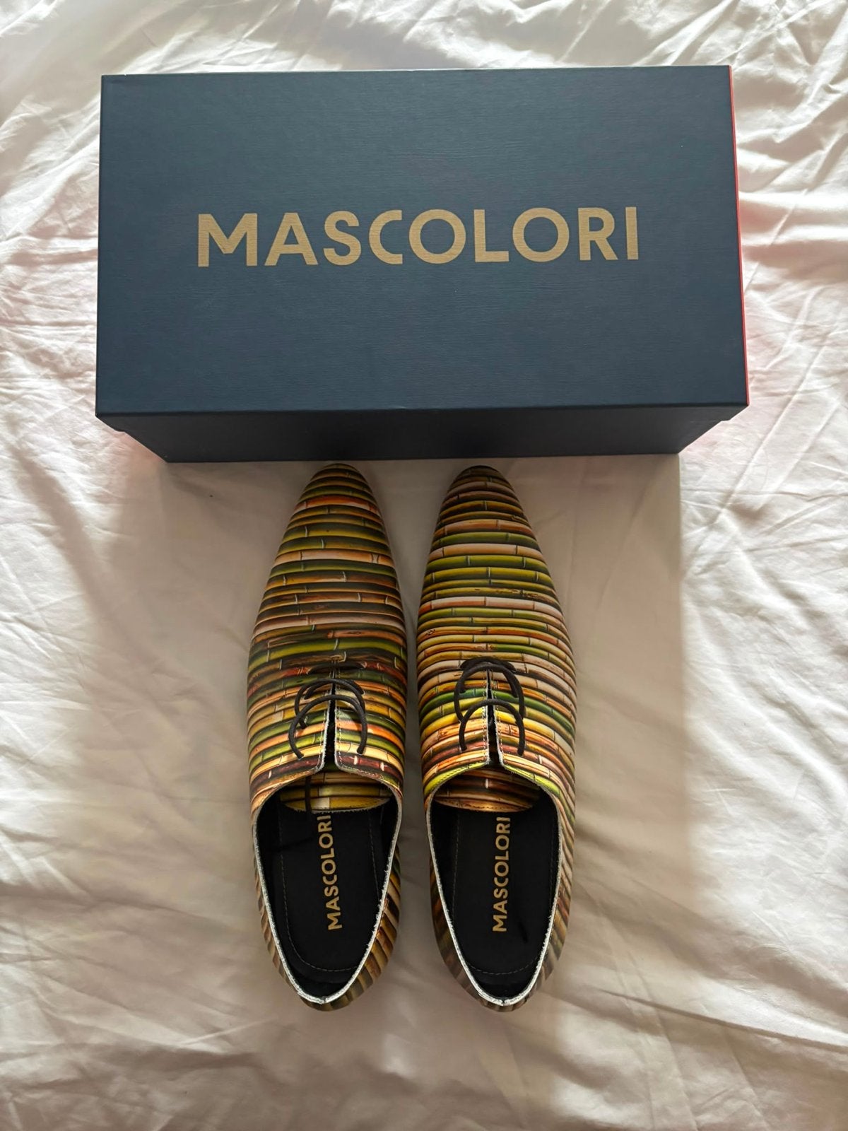 Mascolori Nette Schoenen Maat 45 - Uniek Design, Overige kleuren, Nieuw, Ophalen of Verzenden, Veterschoenen