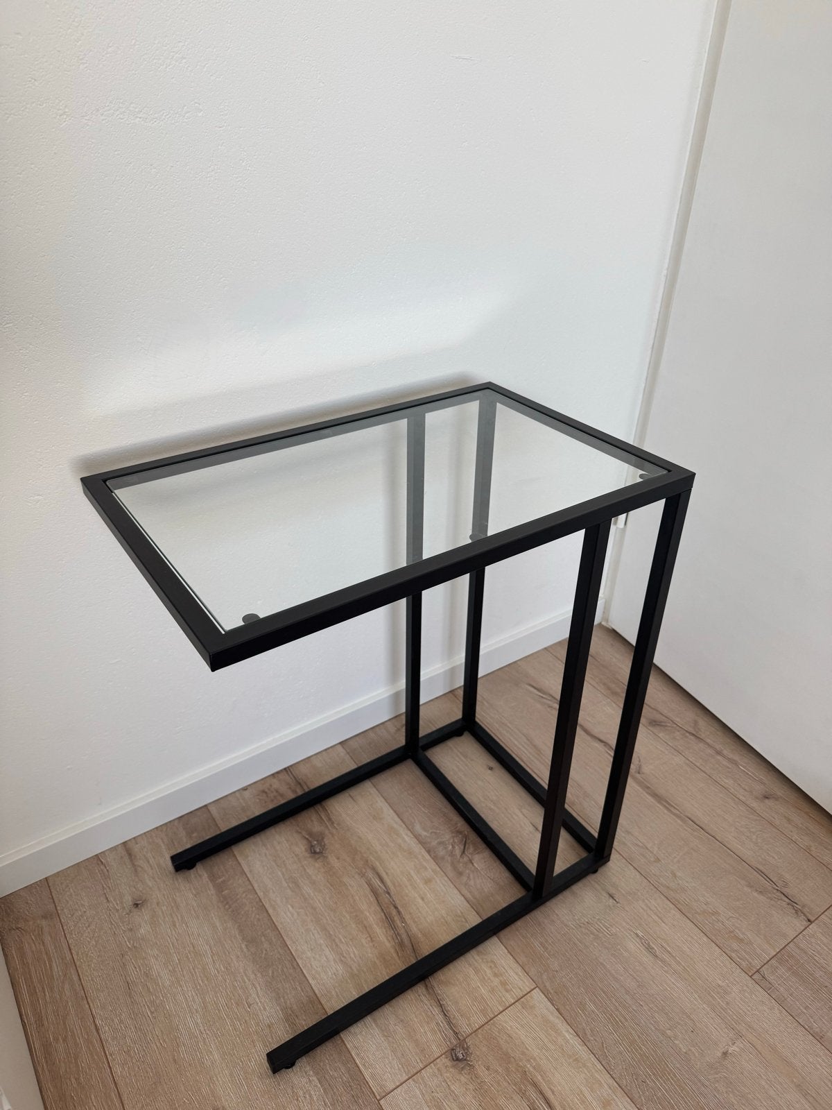 IKEA Vittsjö bijzettafel / laptophouder 35x65 cm, Huis en Inrichting, Ophalen, 55 tot 75 cm, 60 cm of meer, Rechthoekig