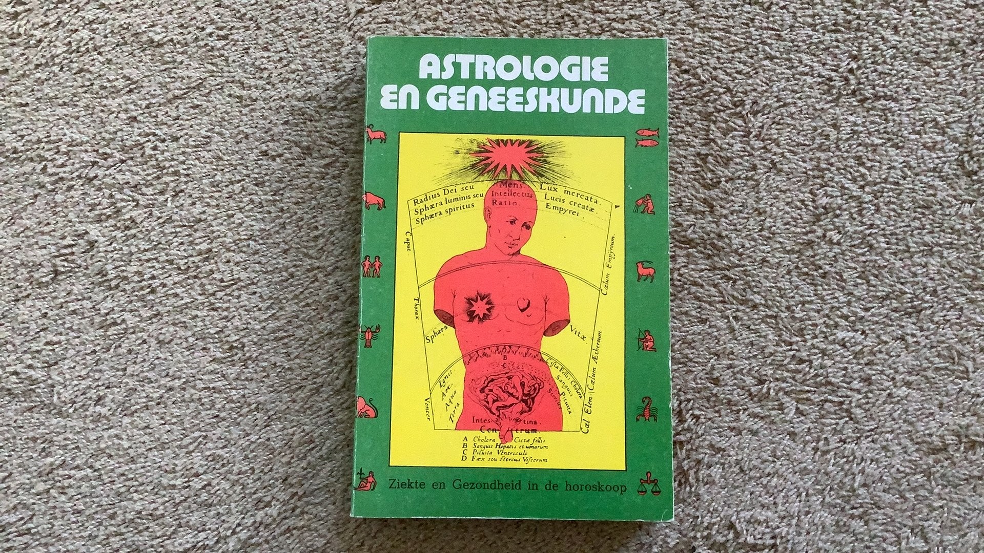 Astrologie en geneeskunde, J.C. van Wageningen, herdruk 1976, Achtergrond en Informatie, Astrologie, Ophalen of Verzenden, Zo goed als nieuw