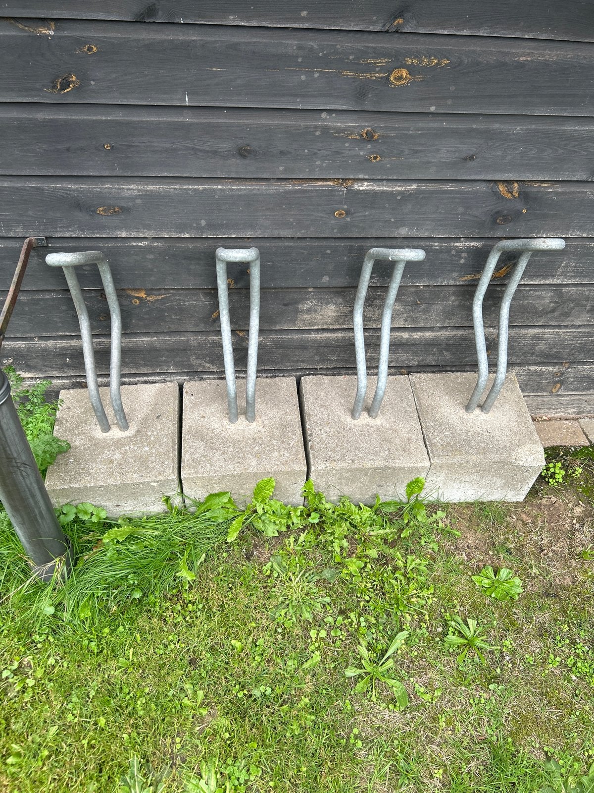 Fietsenrek 4 stuks, Ophalen of Verzenden, Gebruikt