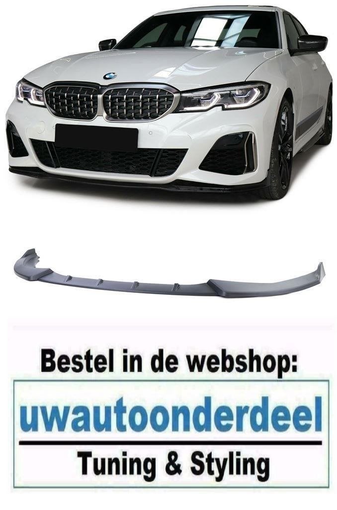 Spoiler Splitter Lip Mat Zwart Voor Bmw 3 Serie G20 G21 M Pa, Verzenden, Automotive Parts, A.parts@hotmail.nl, Trasmolenlaan 12 3447 GZ Woerden