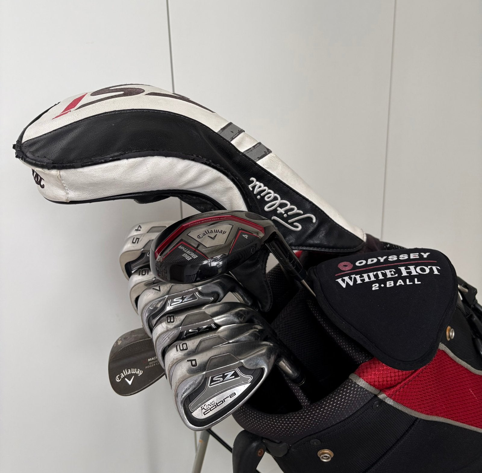 Golfset met tas, Sport en Fitness, Ophalen of Verzenden, Gebruikt, Set
