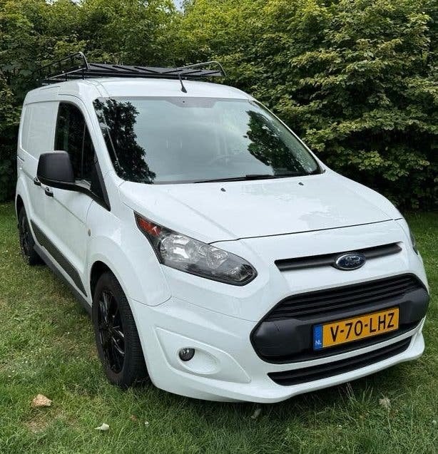 Ford Transit Connect 1.0 73KW 2017 Wit, Voorwielaandrijving, Stof, Wit, 1200 kg