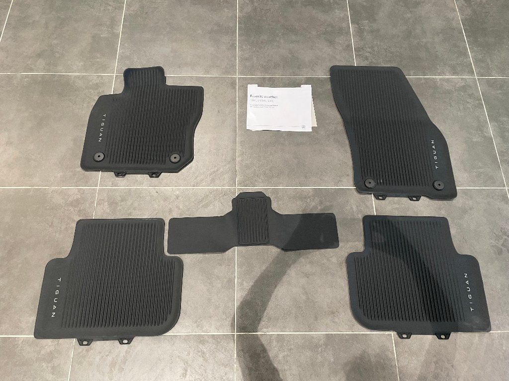 Nieuwe originele vloermatten Volkswagen Tiguan, Ophalen of Verzenden, Nieuw