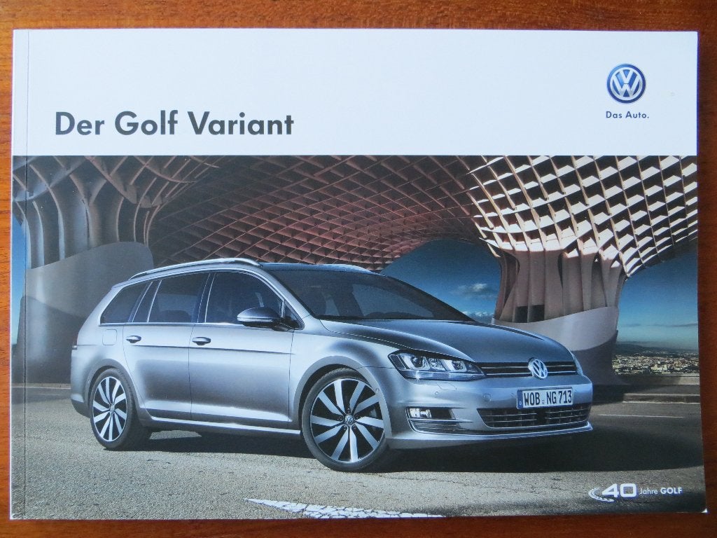 Volkswagen Golf Variant (mei 2014), Ophalen of Verzenden, Nieuw, Volkswagen
