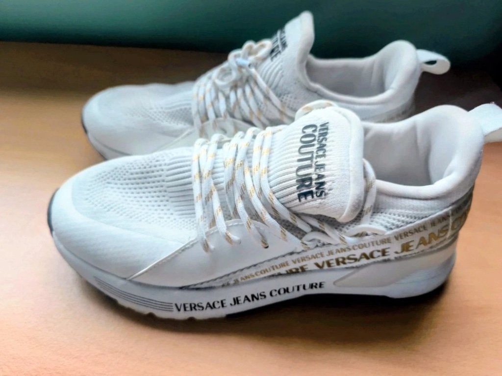 Versace sneakers 38, Zwart, Ophalen of Verzenden, Sneakers of Gympen, Zo goed als nieuw