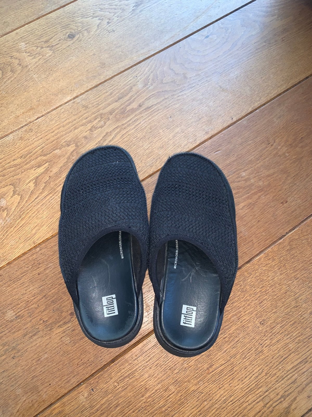 Fitflop zwarte slippers/muiltjes maat 38 nieuw staat, Kleding | Dames, Schoenen, Slippers, Zwart, Ophalen of Verzenden, Zo goed als nieuw