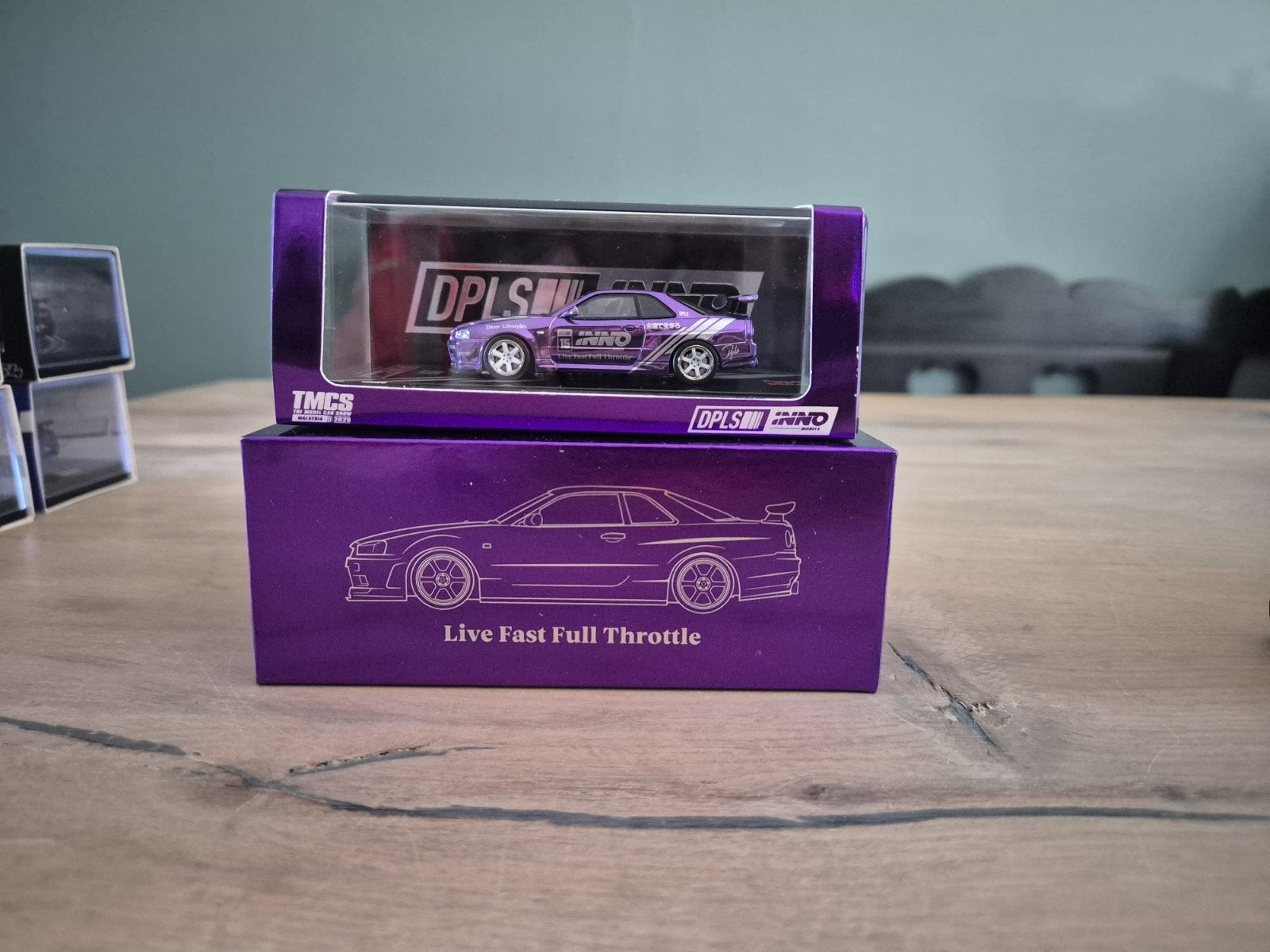 INNO64 x DPLS - Nissan Skyline GT-R R34 CHASE, Ophalen of Verzenden, Nieuw, Auto