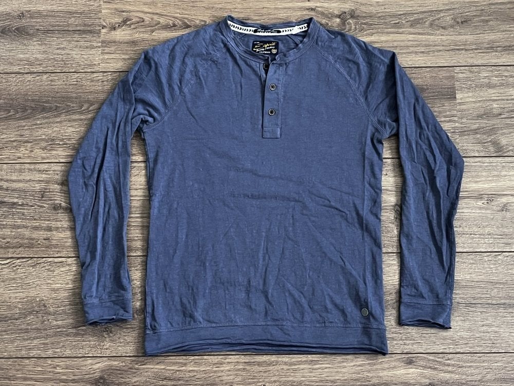 Esprit heren trui / shirt met lange mouwen blauw maat M, Ophalen of Verzenden, Esprit, Gedragen, Maat 48/50 (M)