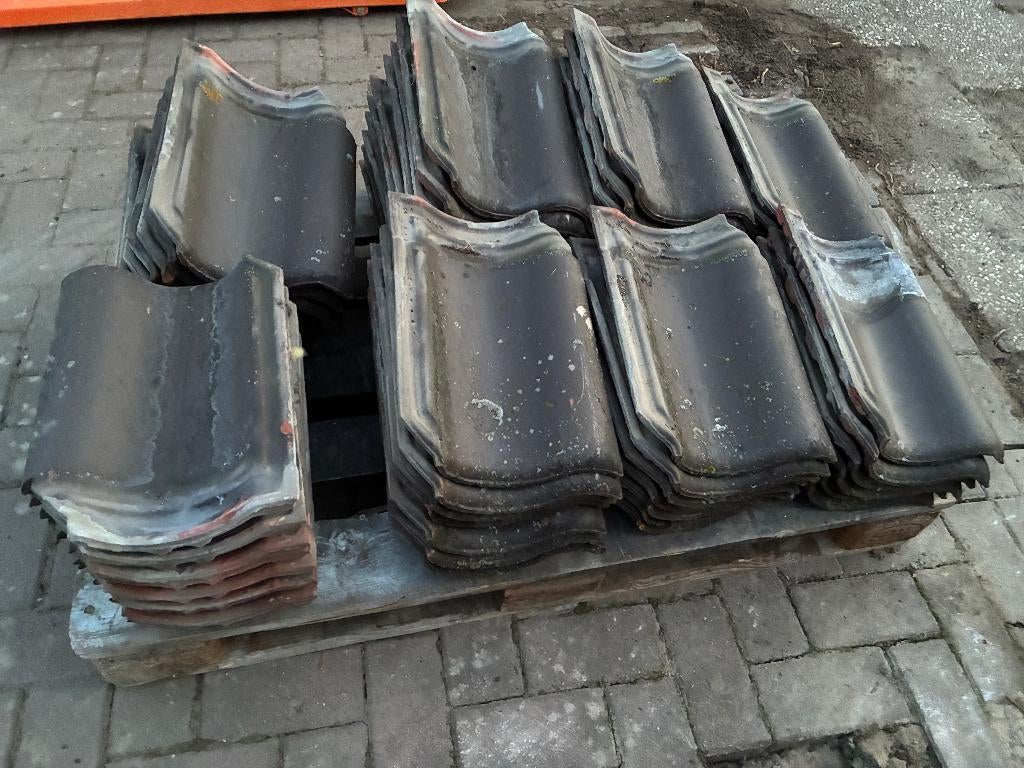 Dakpannen OVH WD&S / WDS / DWS, hele partij of in delen, Doe-het-zelf en Verbouw, Ophalen, Gebruikt, 15 m² of meer, Dakpannen