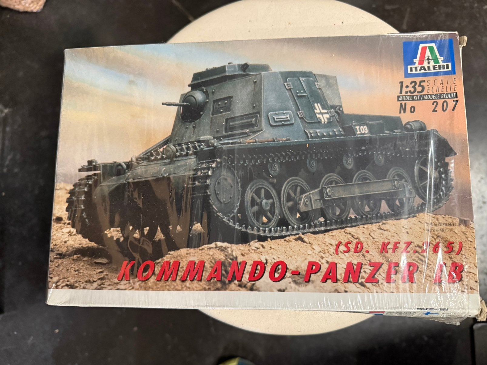 Kommando-Panzer IB (Sd.Kfz. 265), Tank, Italeri, 1:32 tot 1:50, Ophalen of Verzenden