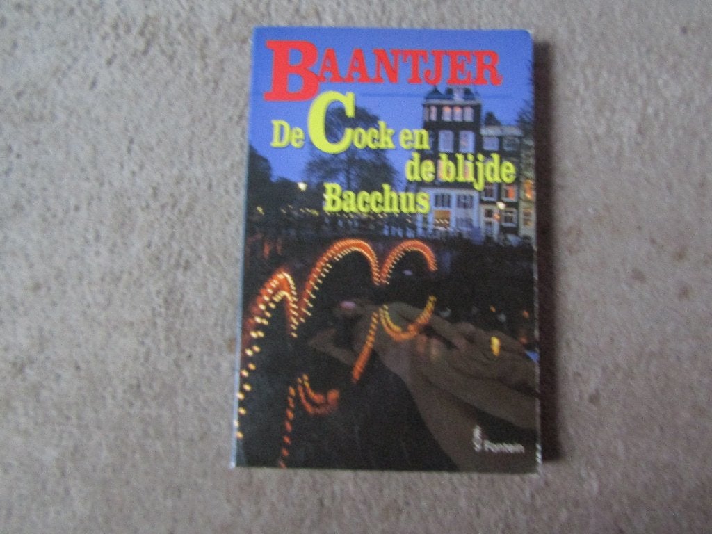 Boek: Baantjer - De Cock en de blijde Bacchus, Ophalen of Verzenden, Gelezen, A.C. Baantjer