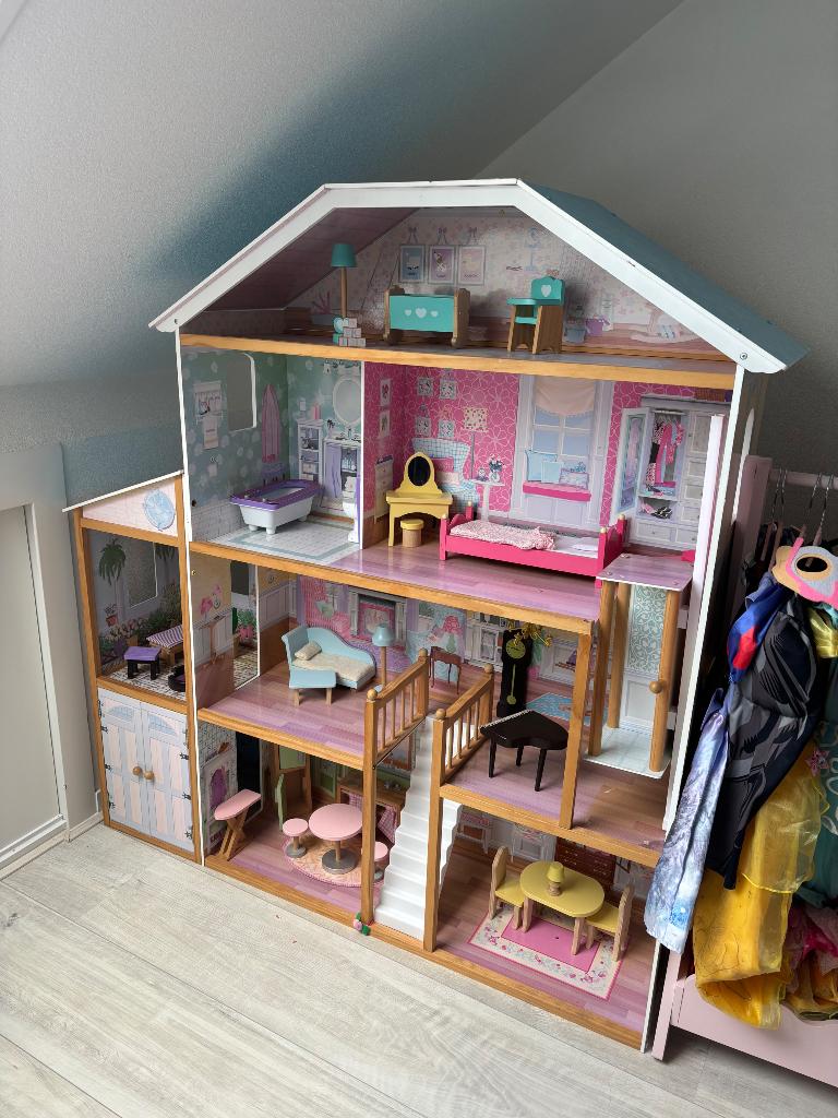 Barbie poppenhuis, Ophalen, Gebruikt, Poppenhuis
