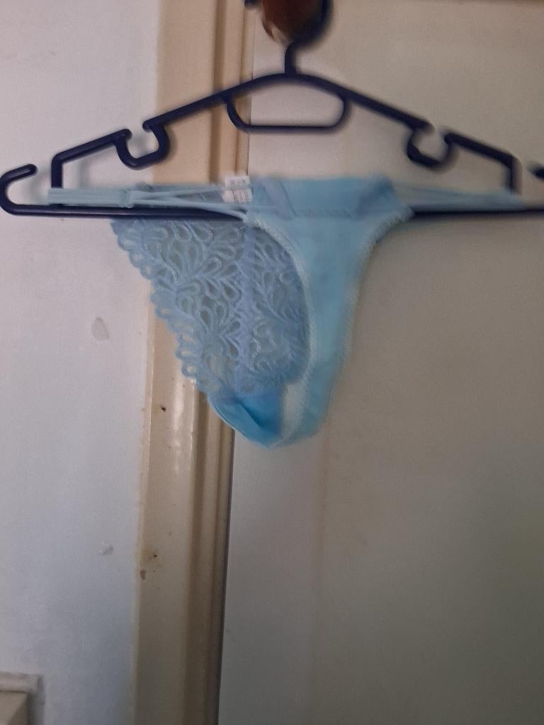 dames slip blauw, Onbekend, Ophalen, Blauw, Slip