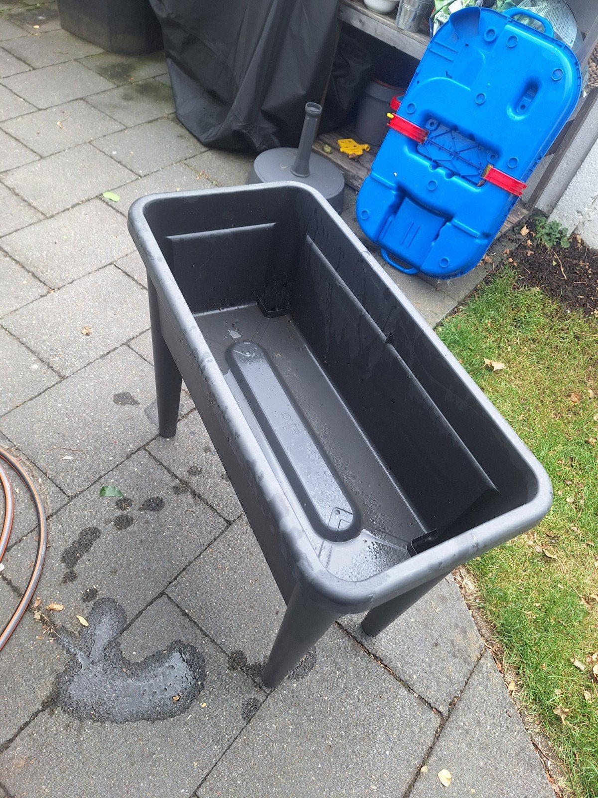 Verhoogde plantenbak/kweektafel Elho kunststof, Ophalen, Kunststof, Gebruikt, 100 cm of meer