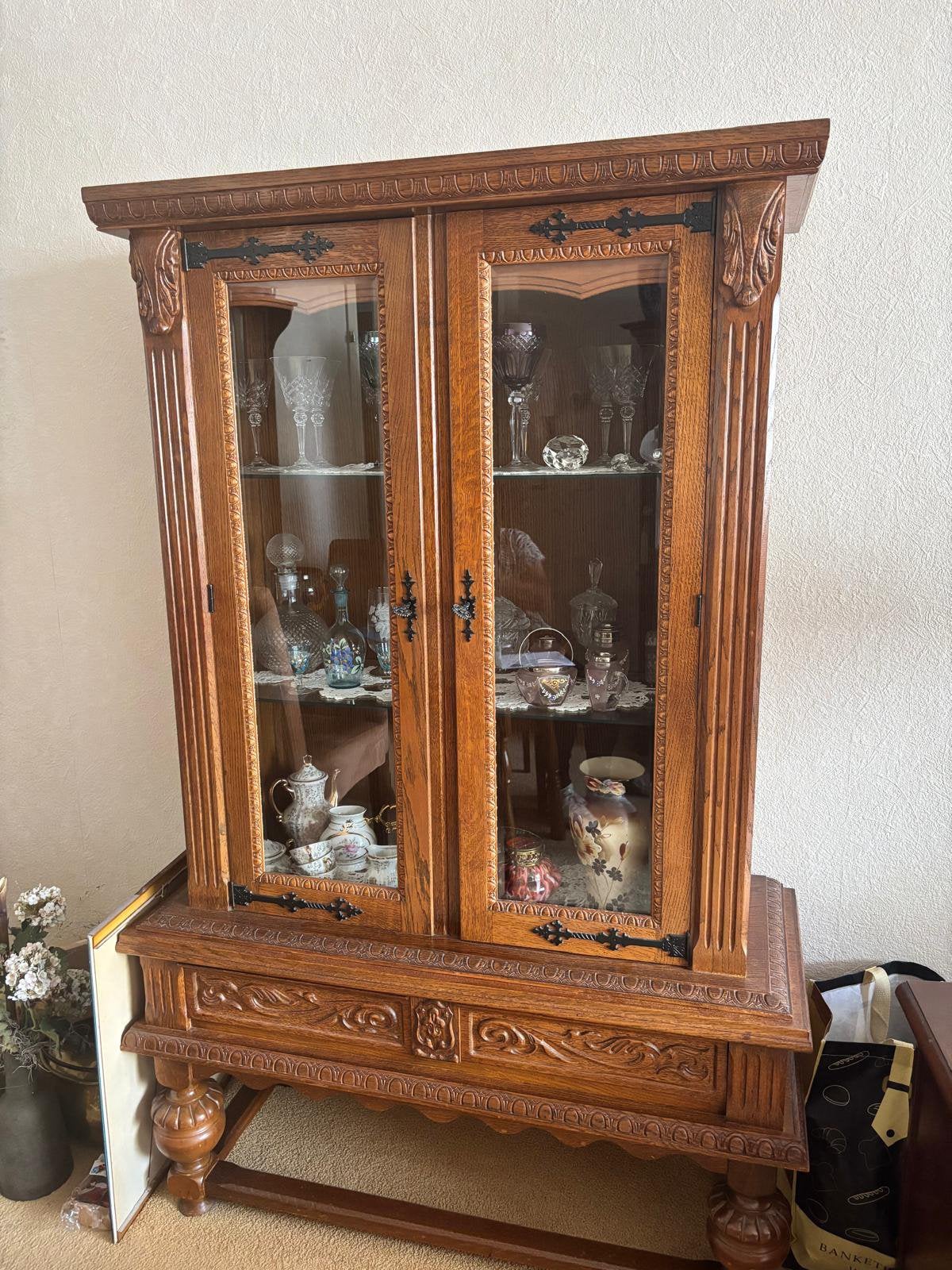 Vitrine kast, Ophalen of Verzenden