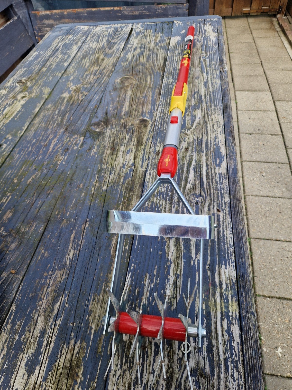 Wolf-Garten ZGAN Beluchter met steel, Tuin en Terras, Ophalen of Verzenden, Zo goed als nieuw, Overige soorten, Wolf-Garten
