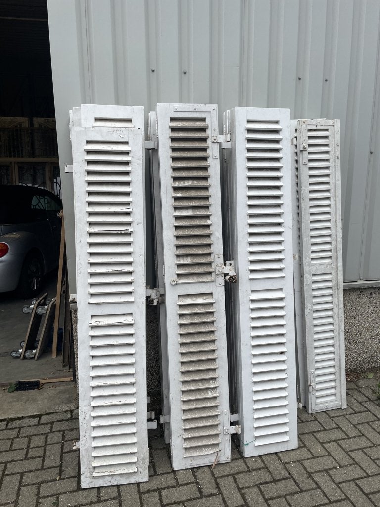 Prachtset meranti louvreluiken of raamluiken, Doe-het-zelf en Verbouw, Deuren en Horren, Jurgen.hoogenboezem@gmail.com, Overige typen